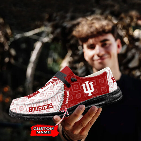 Tubopro Indiana Hoosiers Personalized Hey Dude Shoes For Men And Women - Image 2