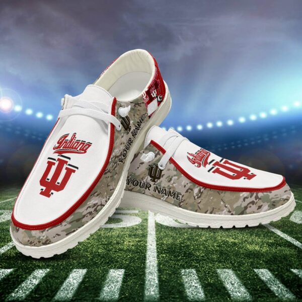 Tubopro Indiana Hoosiers Personalized Hey Dude Shoes For Men And Women