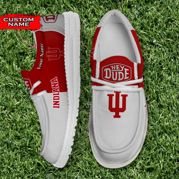 Tubopro Indiana Hoosiers Personalized Hey Dude Shoes For Men And Women