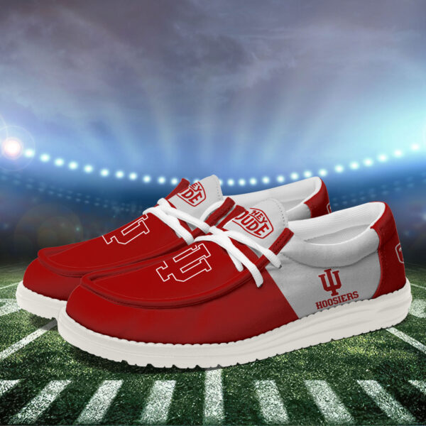 Tubopro Indiana Hoosiers Personalized Hey Dude Shoes For Men And Women - Image 3