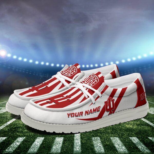Tubopro Indiana Hoosiers Personalized Hey Dude Shoes For Men And Women - Image 3