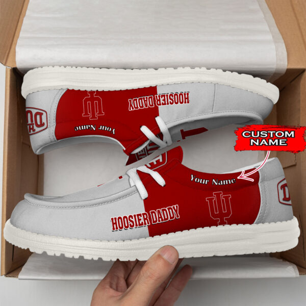 Tubopro Indiana Hoosiers Personalized Hey Dude Shoes For Men And Women - Image 2