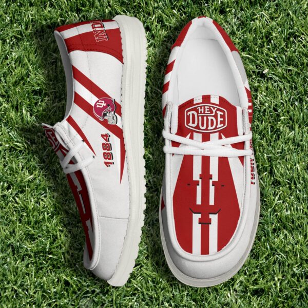 Tubopro Indiana Hoosiers Personalized Hey Dude Shoes For Men And Women