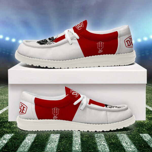 Tubopro Indiana Hoosiers Personalized Hey Dude Shoes For Men And Women - Image 4