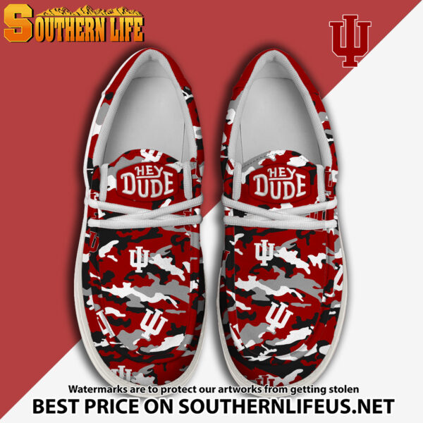 Tubopro Indiana Hoosiers Personalized Hey Dude Shoes For Men And Women