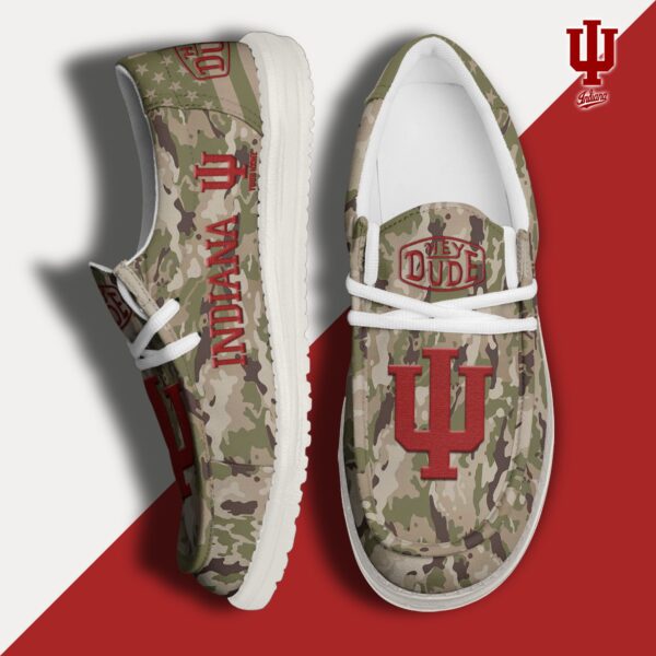 Tubopro Indiana Hoosiers Personalized Hey Dude Shoes For Men And Women