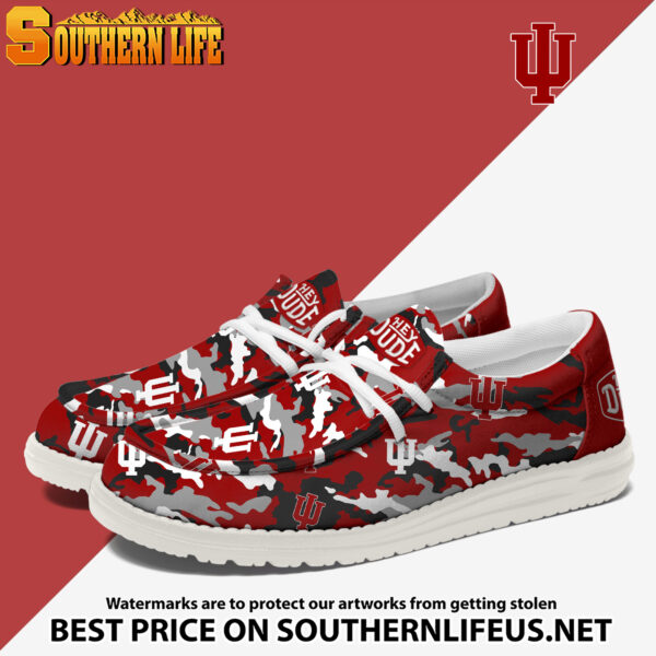 Tubopro Indiana Hoosiers Personalized Hey Dude Shoes For Men And Women - Image 2