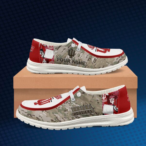 Tubopro Indiana Hoosiers Personalized Hey Dude Shoes For Men And Women - Image 2