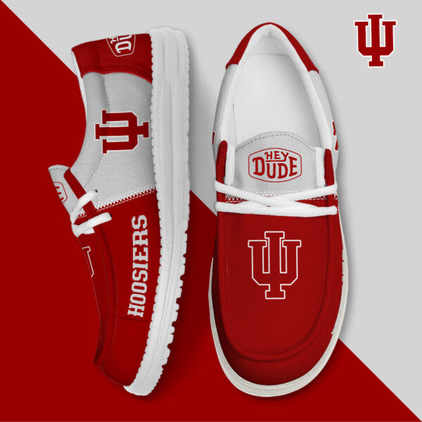Tubopro Indiana Hoosiers Personalized Hey Dude Shoes For Men And Women
