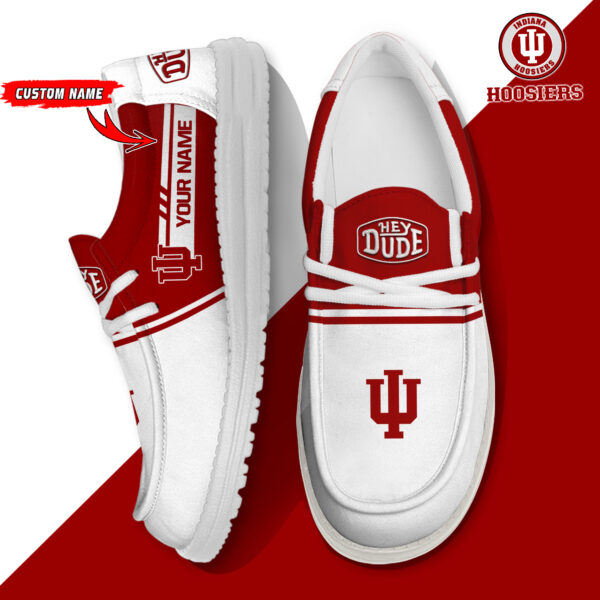 Tubopro Indiana Hoosiers Personalized Hey Dude Shoes For Men And Women