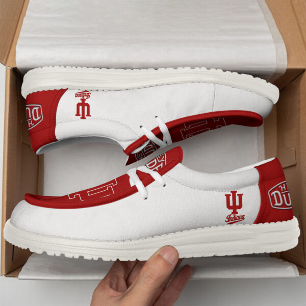 Tubopro Indiana Hoosiers Personalized Hey Dude Shoes For Men And Women - Image 2
