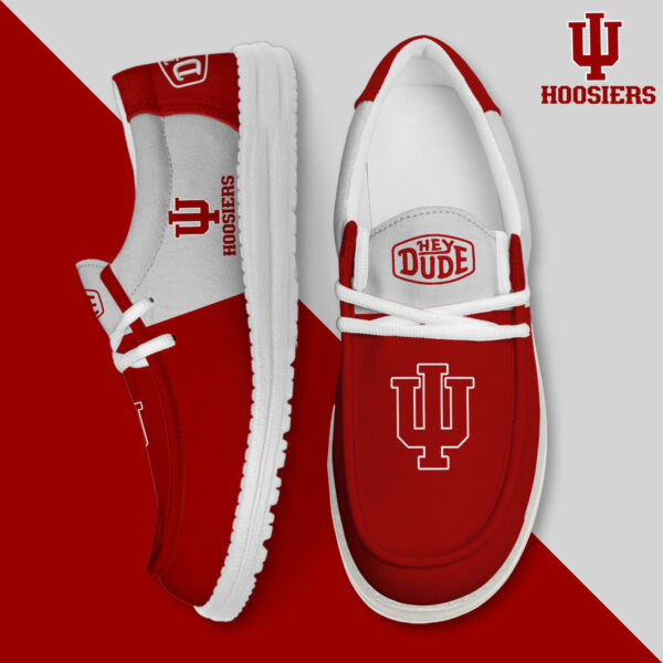 Tubopro Indiana Hoosiers Personalized Hey Dude Shoes For Men And Women