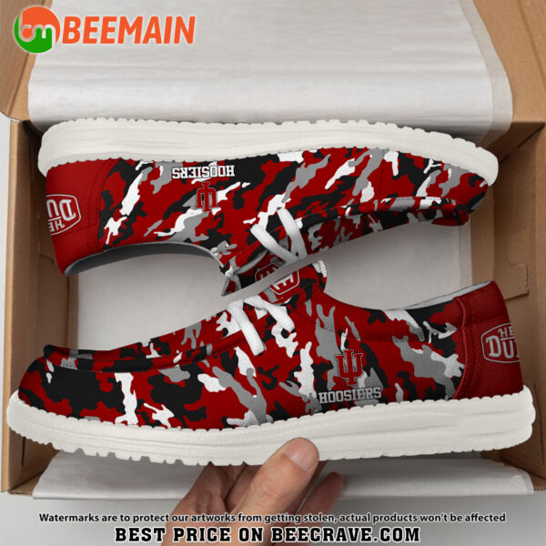 Tubopro Indiana Hoosiers Personalized Hey Dude Shoes For Men And Women - Image 4