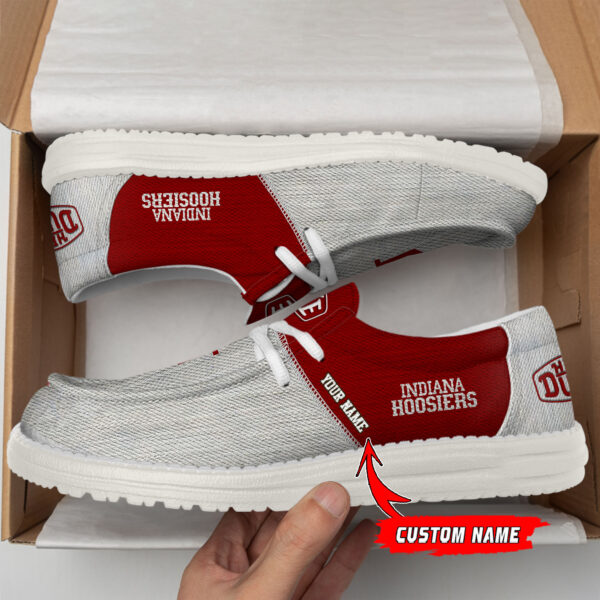 Tubopro Indiana Hoosiers Personalized Hey Dude Shoes For Men And Women - Image 2