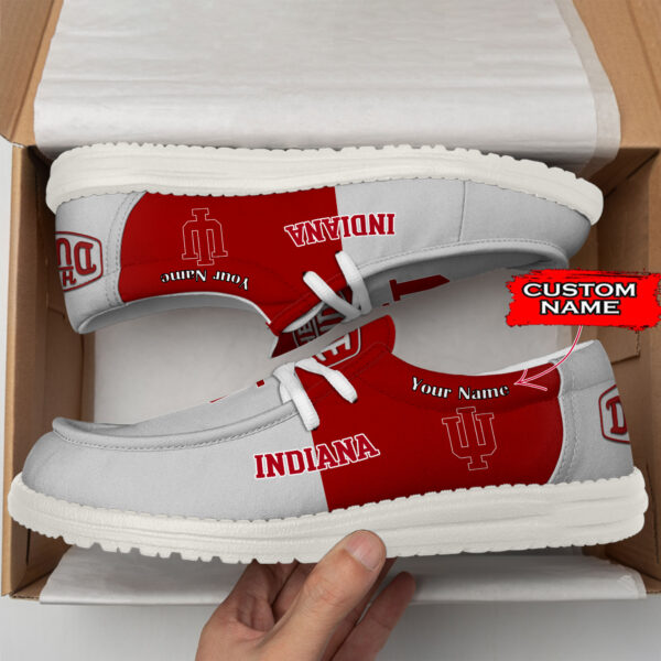 Tubopro Indiana Hoosiers Personalized Hey Dude Shoes For Men And Women - Image 3