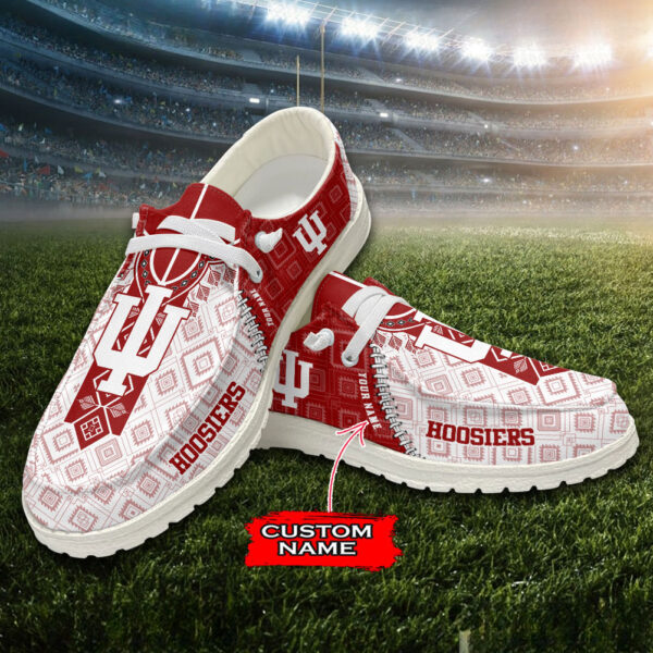 Tubopro Indiana Hoosiers Personalized Hey Dude Shoes For Men And Women - Image 6