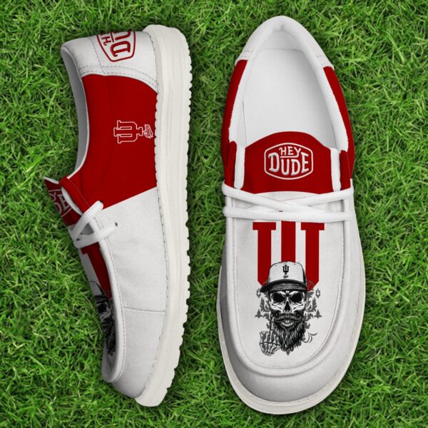 Tubopro Indiana Hoosiers Personalized Hey Dude Shoes For Men And Women