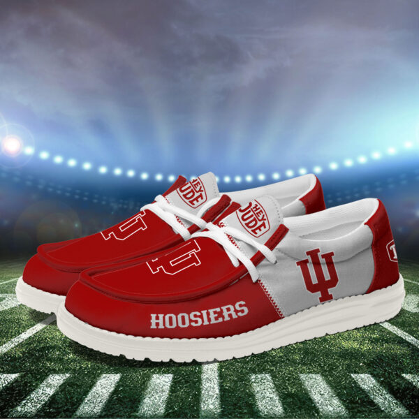 Tubopro Indiana Hoosiers Personalized Hey Dude Shoes For Men And Women - Image 3