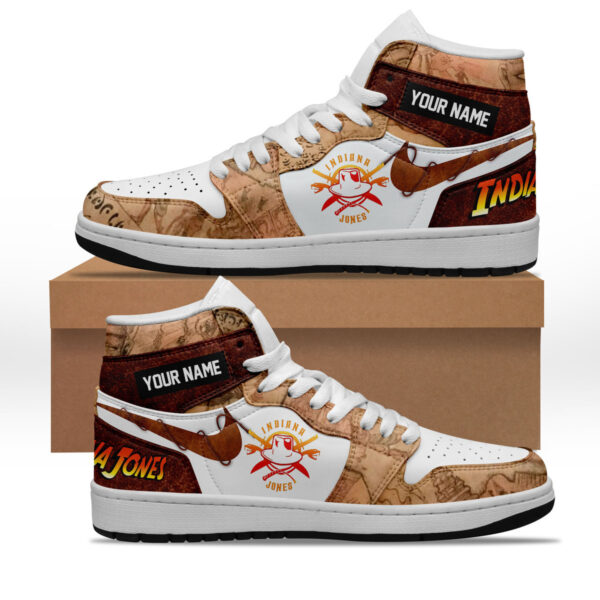 Tubopro Indiana Jones AJ1 High Sneakers Shoes For Men And Women - Image 2