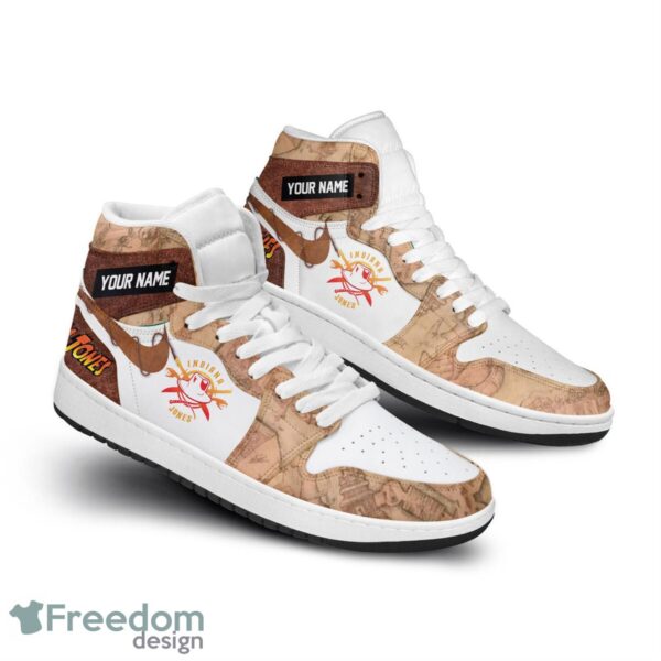 Tubopro Indiana Jones AJ1 High Sneakers Shoes For Men And Women - Image 2