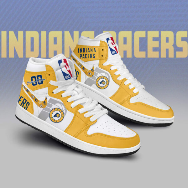Tubopro Indiana Pacers AJ1 High Sneakers Shoes For Men And Women