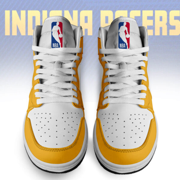 Tubopro Indiana Pacers AJ1 High Sneakers Shoes For Men And Women - Image 3