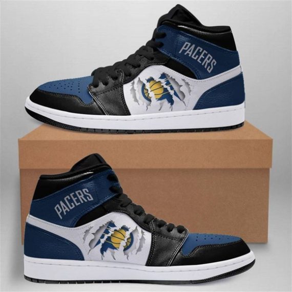 Tubopro Indiana Pacers NBA AJ1 High Sneakers Shoes For Men And Women