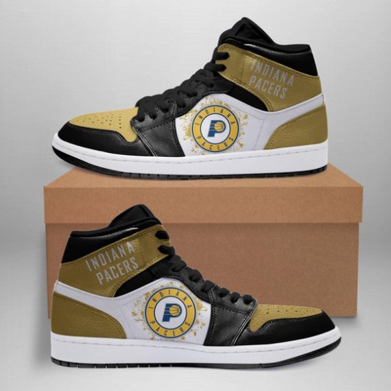 Tubopro Indiana Pacers NBA AJ1 High Sneakers Shoes For Men And Women