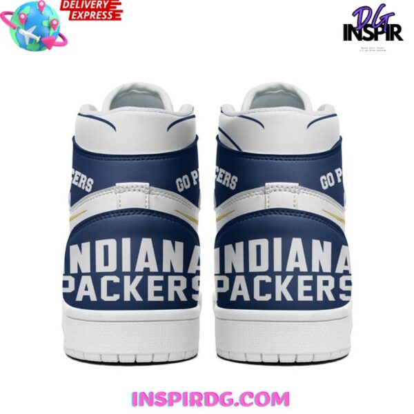 Tubopro Indiana Packers AJ1 High Sneakers Shoes For Men And Women - Image 3