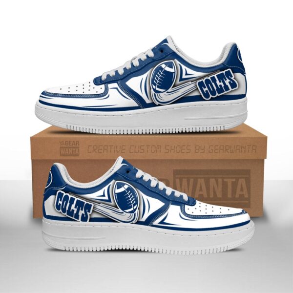 Tubopro Indianapolis Colts Air Low-Top Sneakers Shoes For Men And Women