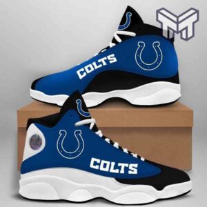 Tubopro Indianapolis Colts AJ13 Sneakers Shoes For Men And Women