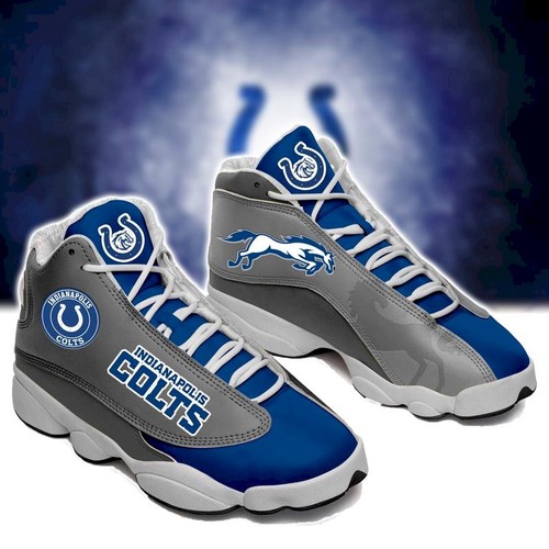 Tubopro Indianapolis Colts AJ13 Sneakers Shoes For Men And Women