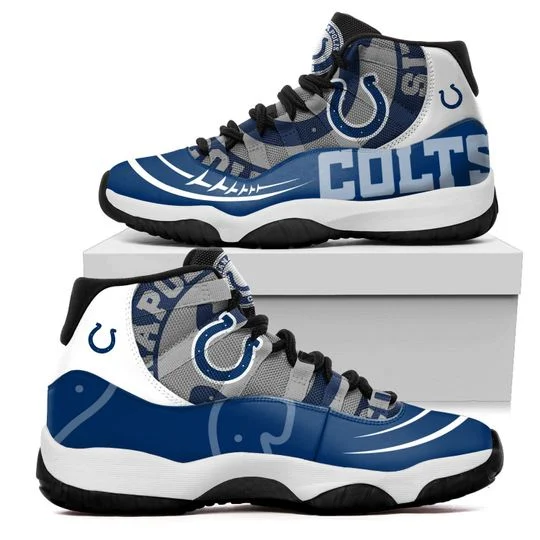 Tubopro Indianapolis Colts AJ13 Sneakers Shoes For Men And Women