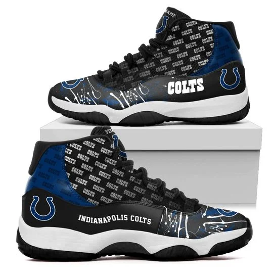 Tubopro Indianapolis Colts AJ13 Sneakers Shoes For Men And Women