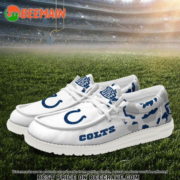 Tubopro Indianapolis Colts Hey Dude Shoes For Men And Women - Image 2