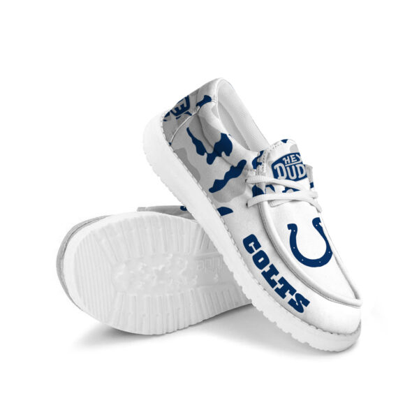 Tubopro Indianapolis Colts Hey Dude Shoes For Men And Women - Image 4