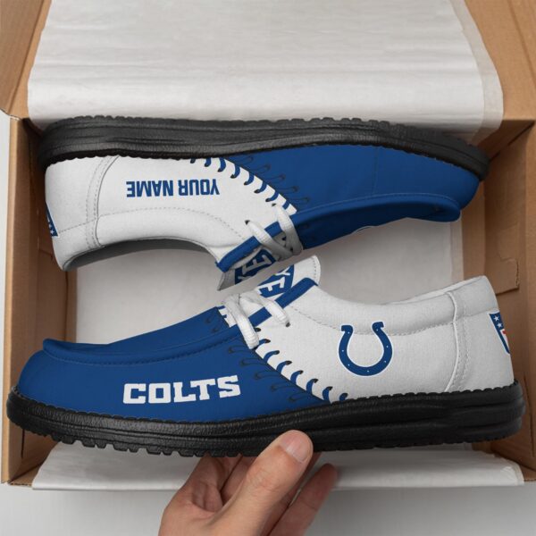 Tubopro Indianapolis Colts Hey Dude Shoes For Men And Women - Image 4