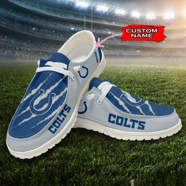 Tubopro Indianapolis Colts Hey Dude Shoes For Men And Women - Image 2