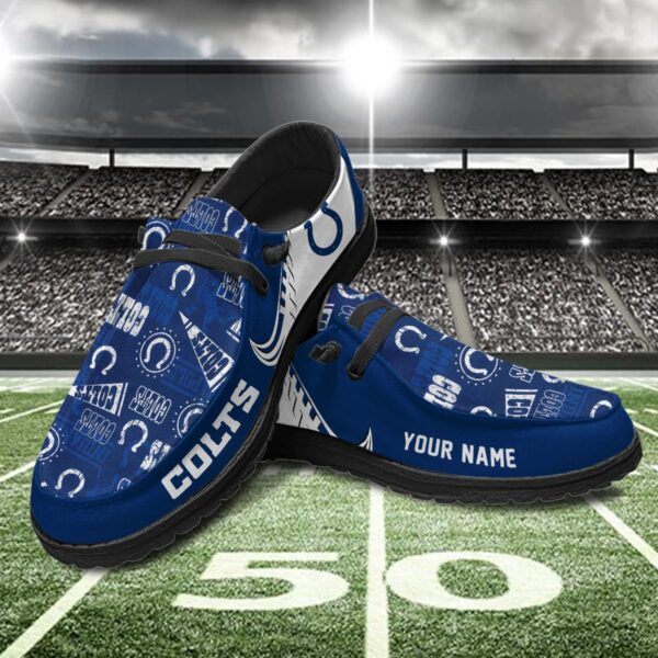 Tubopro Indianapolis Colts Hey Dude Shoes For Men And Women - Image 2