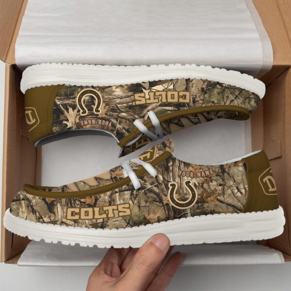 Tubopro Indianapolis Colts Hey Dude Shoes For Men And Women - Image 3