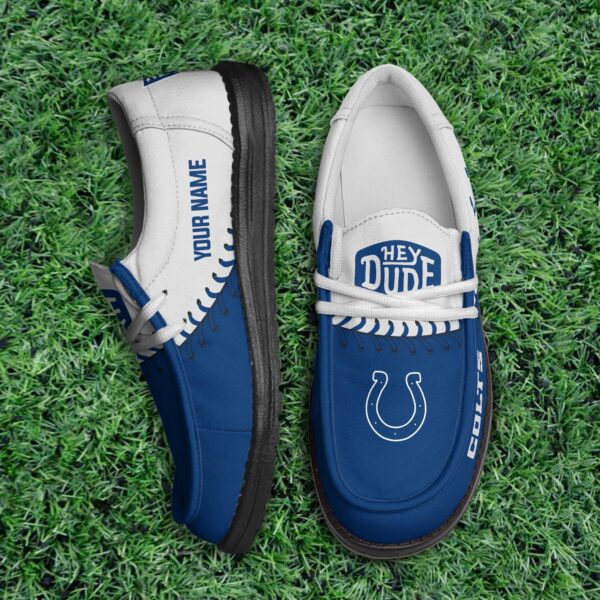 Tubopro Indianapolis Colts Hey Dude Shoes For Men And Women - Image 2