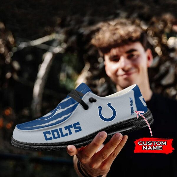 Tubopro Indianapolis Colts Hey Dude Shoes For Men And Women - Image 3