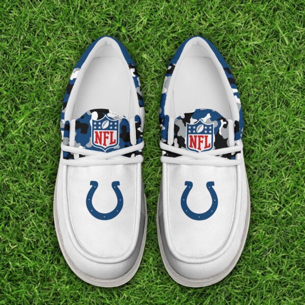 Tubopro Indianapolis Colts Hey Dude Shoes For Men And Women - Image 5