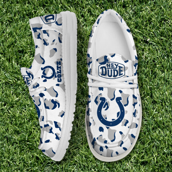 Tubopro Indianapolis Colts Hey Dude Shoes For Men And Women Ver2 - Image 2