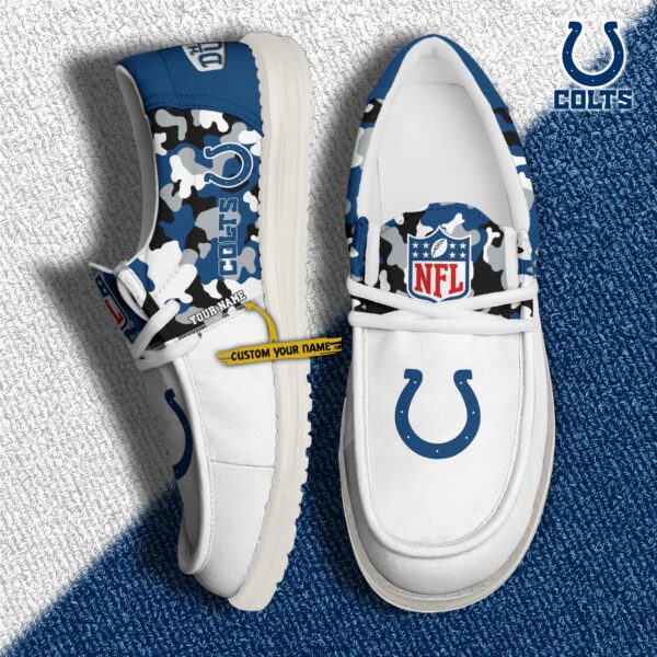 Tubopro Indianapolis Colts Hey Dude Shoes For Men And Women - Image 2