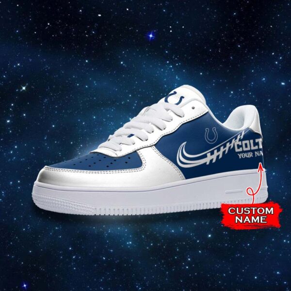 Tubopro Indianapolis Colts NFL Air Low-Top Sneakers Shoes For Men And Women - Image 2