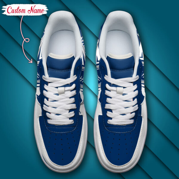 Tubopro Indianapolis Colts NFL Air Low-Top Sneakers Shoes For Men And Women - Image 5
