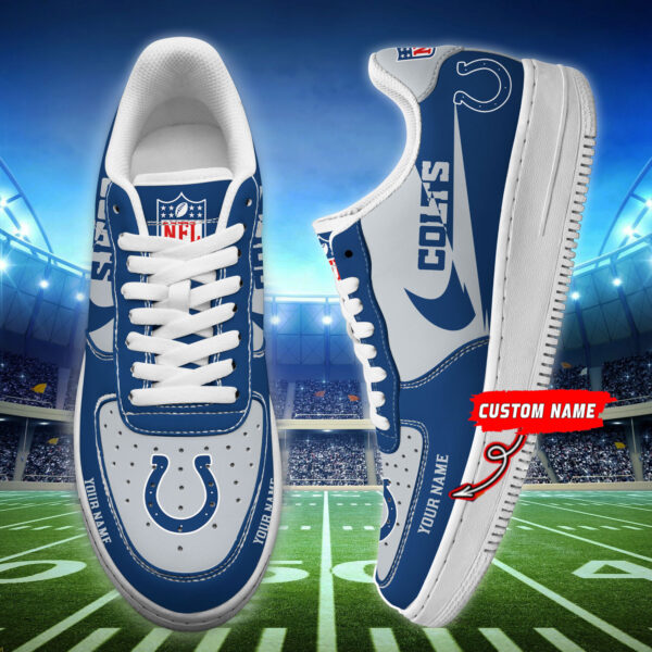 Tubopro Indianapolis Colts NFL Air Low-Top Sneakers Shoes For Men And Women