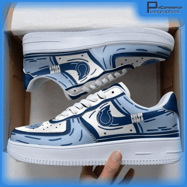 Tubopro Indianapolis Colts NFL Air Low-Top Sneakers Shoes For Men And Women
