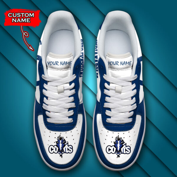 Tubopro Indianapolis Colts NFL Air Low-Top Sneakers Shoes For Men And Women - Image 4
